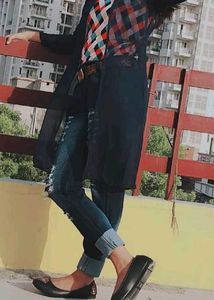 Top With Attached Shrug