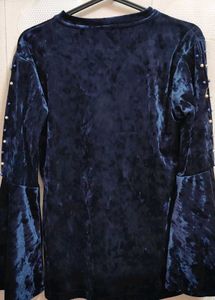 Party Wear Velvet Top