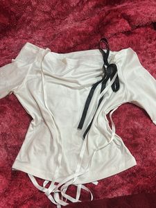 Long Sleeve Laced Top