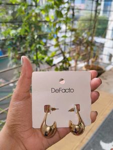 DeFacto Gold  Earrings