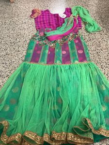 New Kids Lehanga Choli Set For Grabs