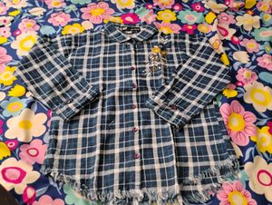 Women Navy Blue Shirt