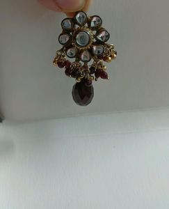 Floral Kundan Earring
