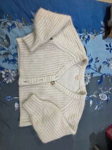 Cream Knit Cardigan