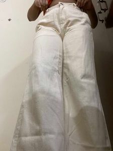 Glitchez Wide-Leg High-Rise Slit Jeans – Stylish