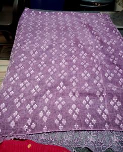 Purple dupatta (stole)