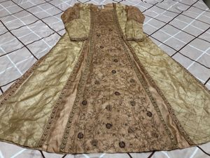 Meena Bazaar Elegant Embroidered Salwar Kameez