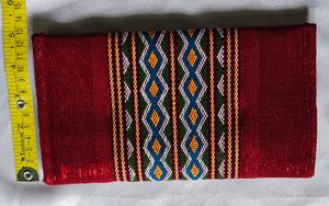 Woven Red Wallet/purse