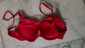 Front Open Perfect Red Bra For Multipurpose