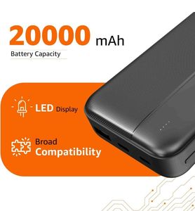 Amazon Basics 20000 mAh Power Bank 22.5W  @599/-