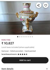 Ukrain Samovar Teapot Show Piece