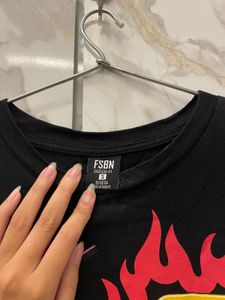 Oversized Rancing Tee 🩷