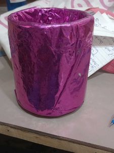 Pink Decorative pen stand