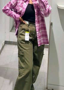 Olive Green Cargo Pants