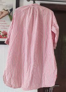 Striped Button-Down Shirt