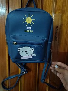 Mini Blue Backpack