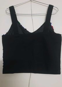 TANK TOP (SEQUINS) MULTICOLOR