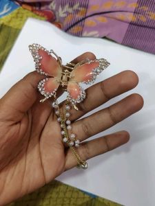Butterfly Hair Claw Clip
