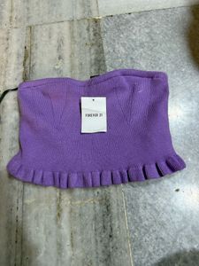 Lilac Tube Top