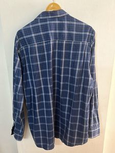 Men Cotton Check Shirt XXL