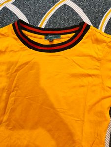 Yellow Tshirt Dress