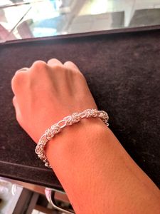 Silver Braclet Pure Indian (Wt: 30.430g