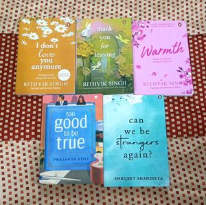 💖Poetry 💕 Romantic 💗 Novels Set Of 5