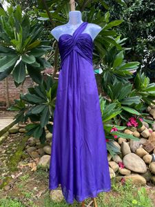 Elegant Purple Maxi Dress