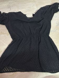 Black Tunic Top