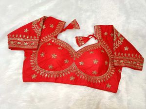 Red Sabyasachi Blouse