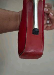 Red Embellished HIgh  Heels