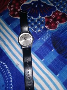 Sonata Leather Belt Man Watch&#39;