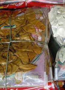 Metallic Balloon For Party Celebration-1 Packet
