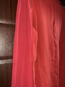 Red Long Sleeve Top