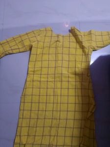 Cotton Checked Kurti