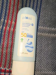 Plum Rice Water & Niacinamide Sunscreen SPF 50