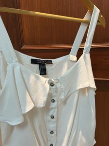 Forever 21 White Tank Top