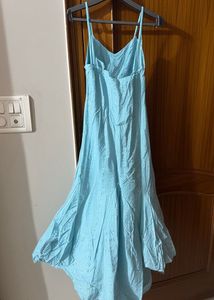 Blue Schiffli Sundress