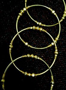 Golden Bangles (Set of 4)