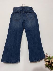 Wide Leg Denim Jeans