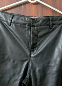 Bershka leather pants