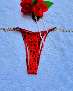 Cheetah Print Bikini Bottom