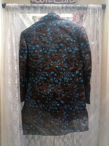 Floral Print Jacket Set