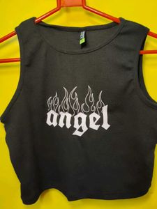 Angel Flame Crop Top