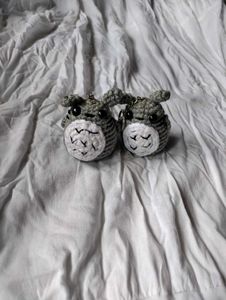 Crochet Totoro Keychain