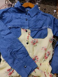 Jeans &amp; chiffon top