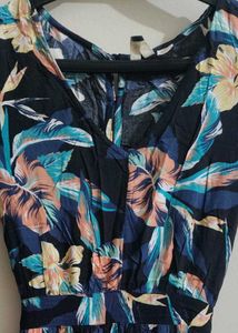 ROXY Floral Print Maxi Dress