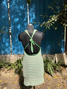 Handmade Crochet Mini Dress