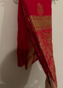 Banarasi Lehanga With Padded Blouse &amp; Heavy Duppat