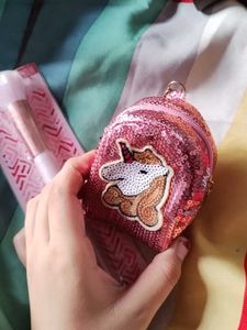 Makeup Brush &amp; Unicorn Bag